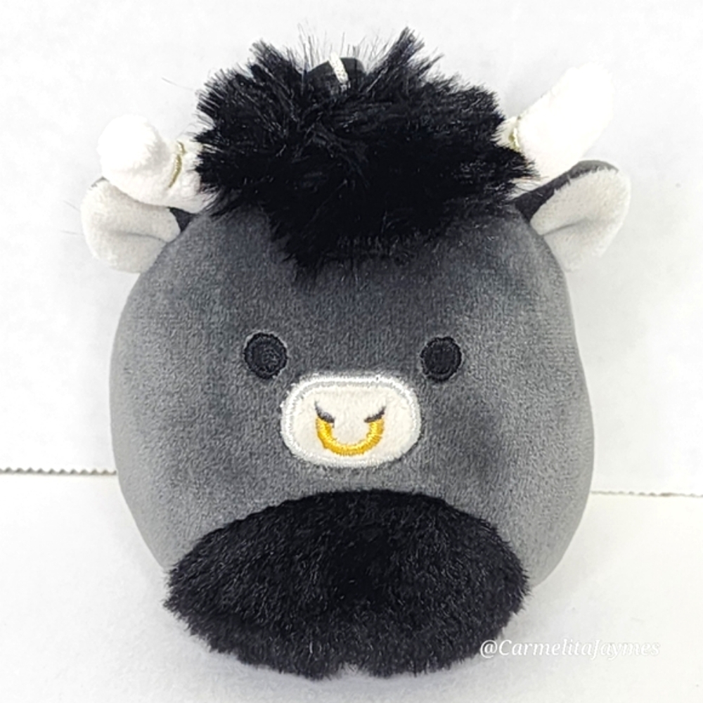 🖤 LAKE 🐃 Black Bull Select Series Clip Original Squishmallow ☆ NWT ☆